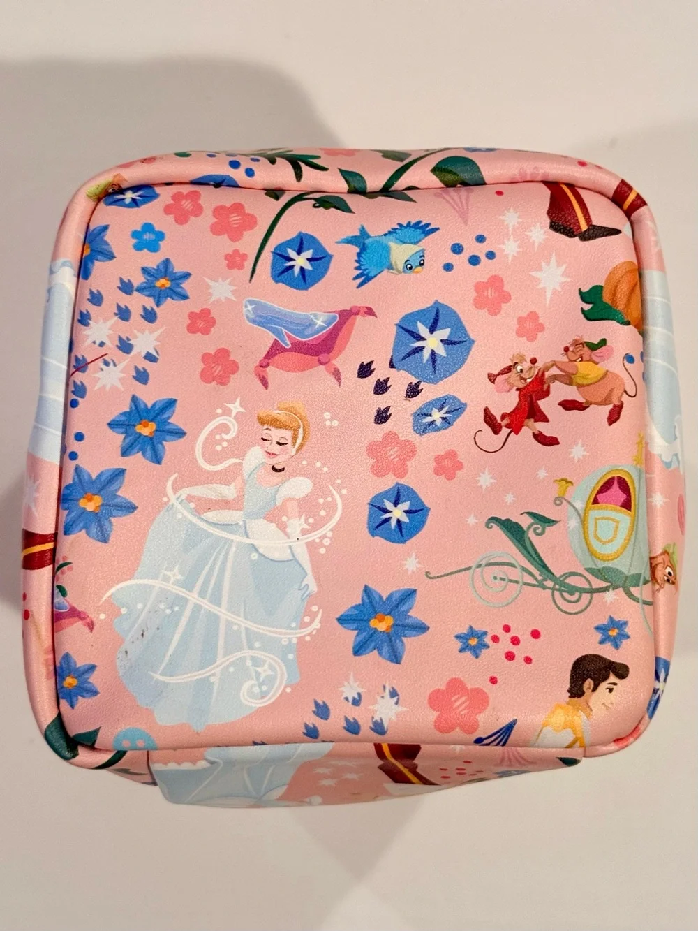New Petunia Pickle Bottom Baby Bottle Cooler Bag Cinderella Pink Pixel Plus